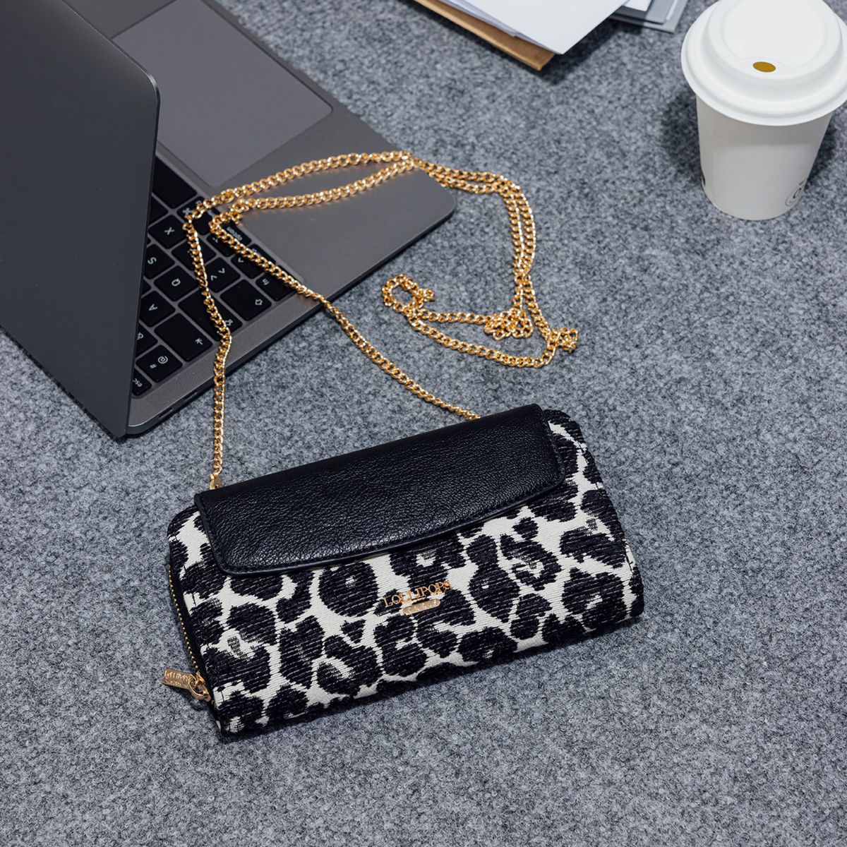 Pochette de voyage noire Rod