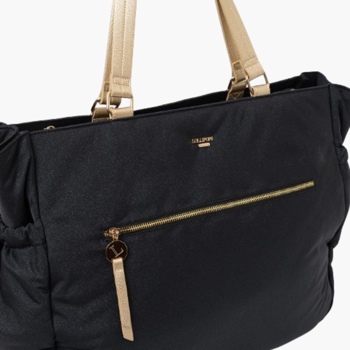 Grand sac shopper noir S-Rosa