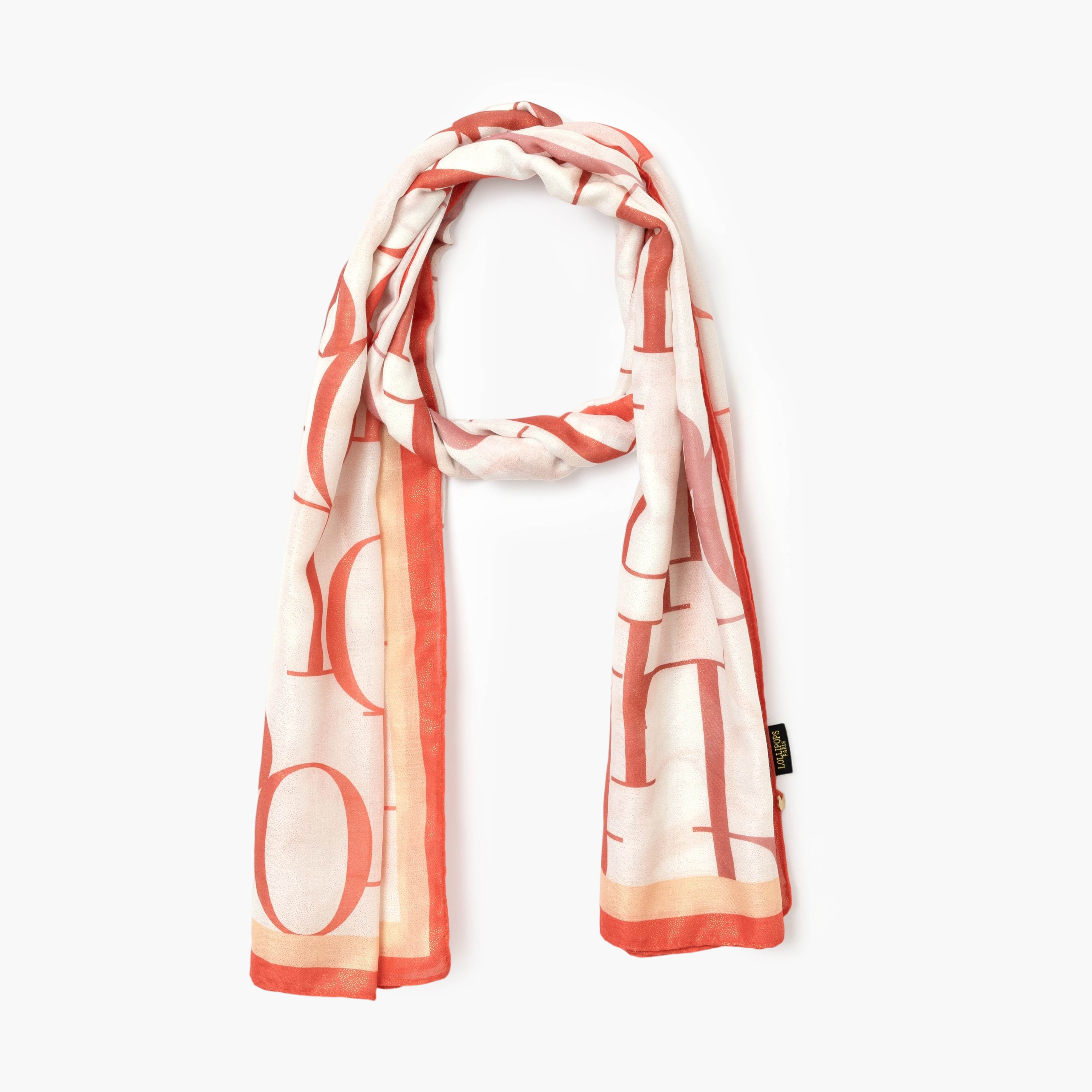 Foulard corail Sabrine