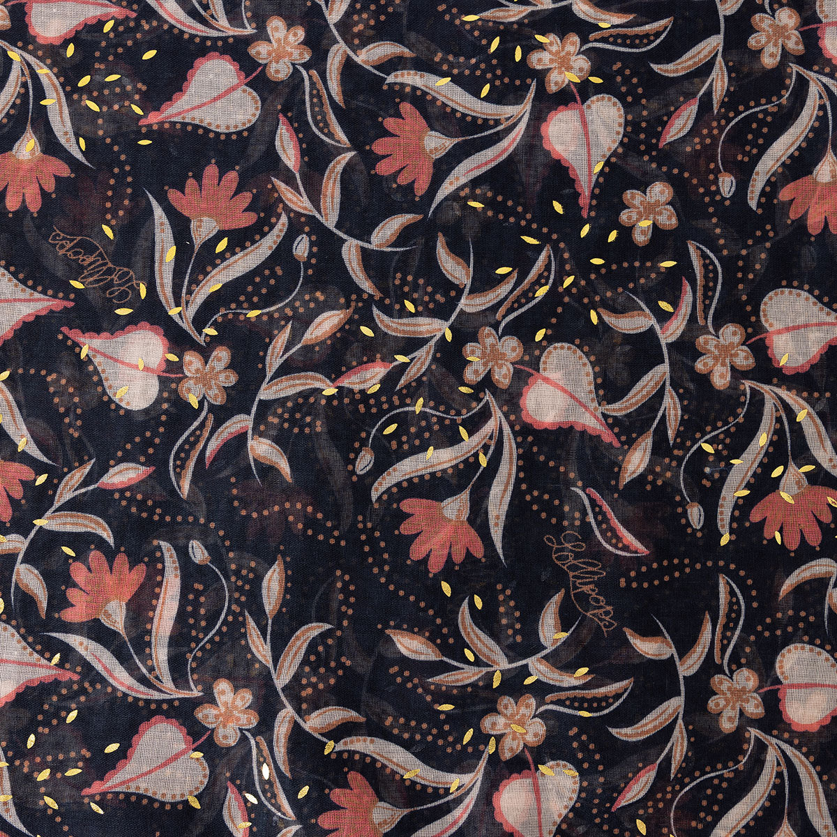 Foulard bleu marine Sandi