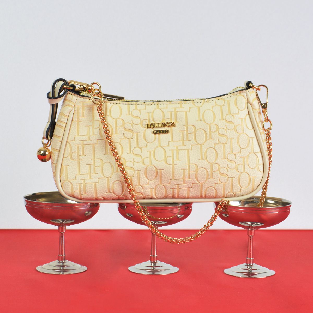 Sac bandoulière ivoire Sanja