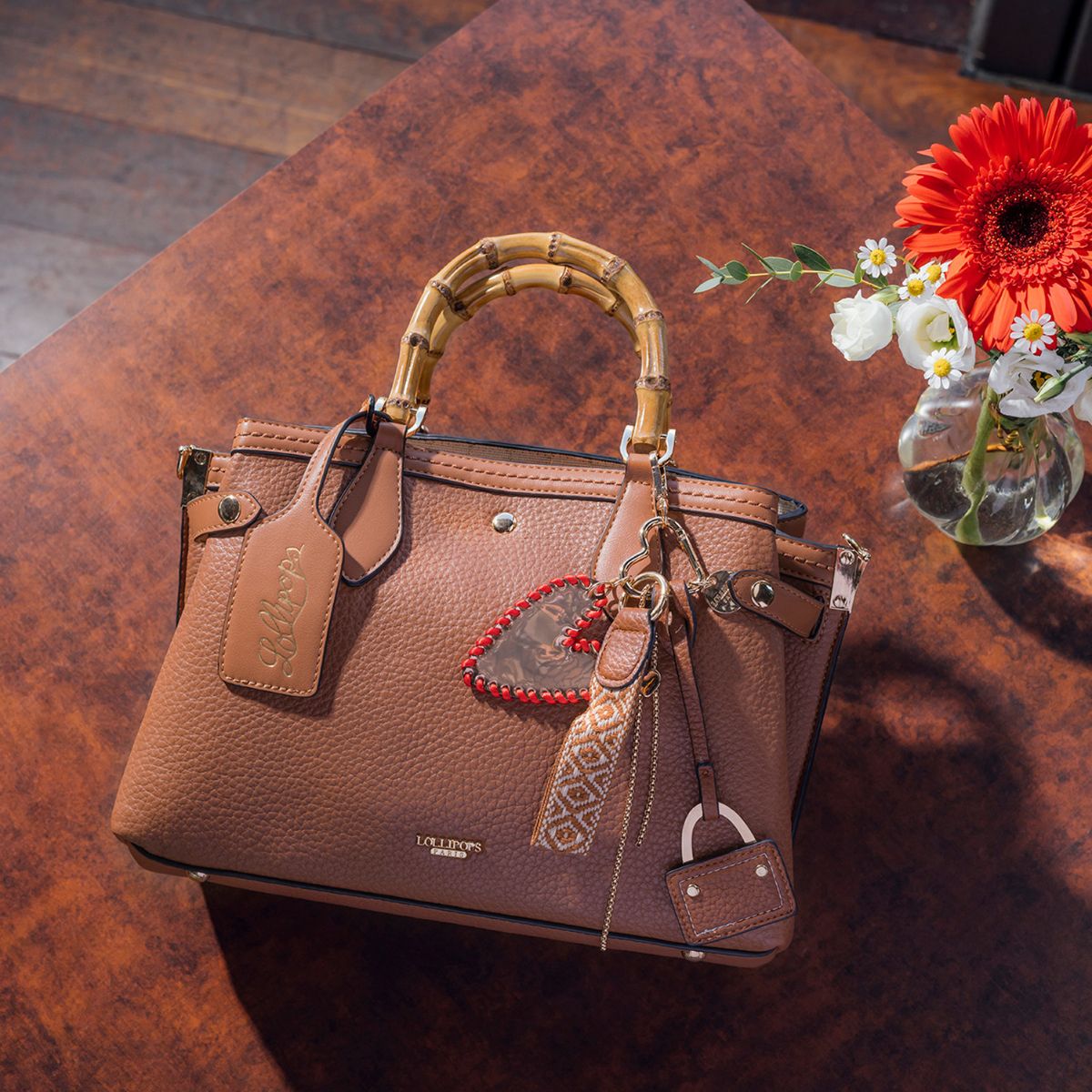 Sac shopper camel Sham