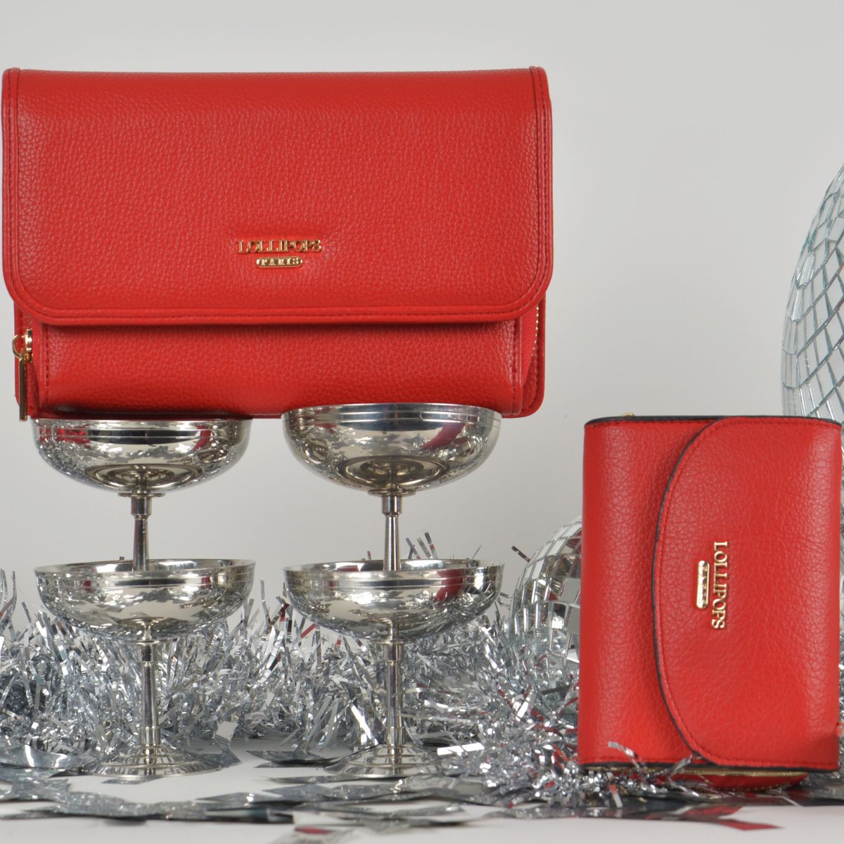 Portefeuille rouge Sublima