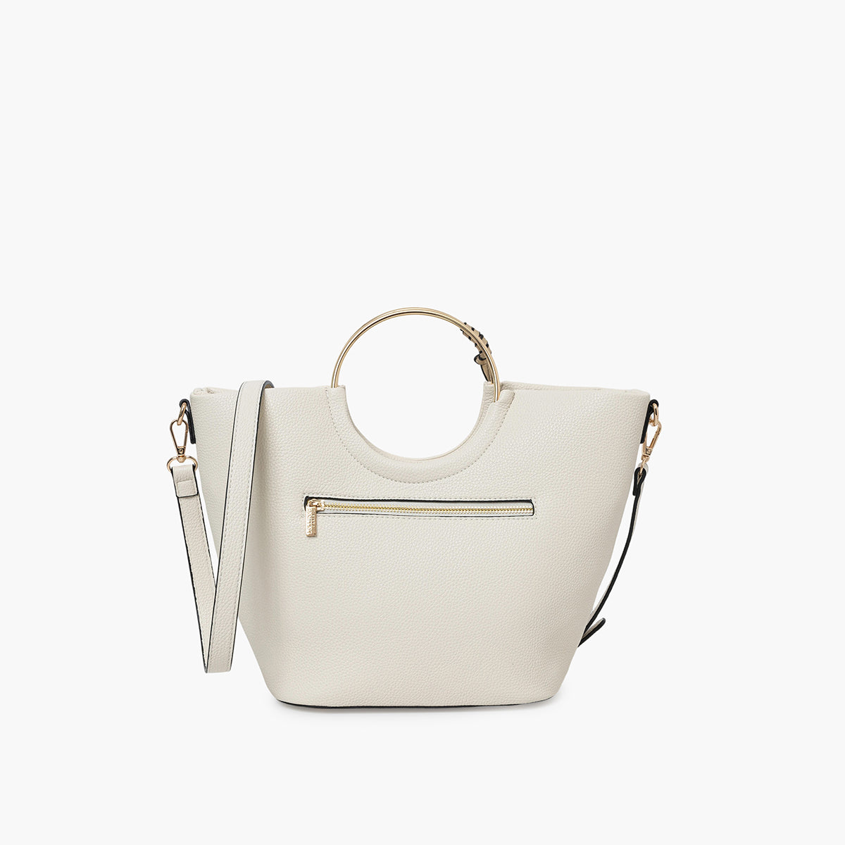 Sac shopper ivoire Sham