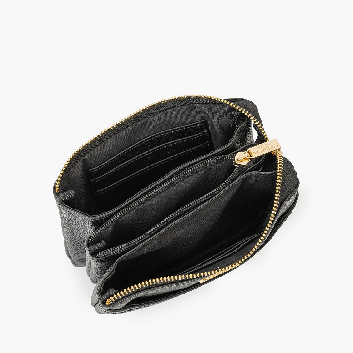 Portefeuille noir Sefa