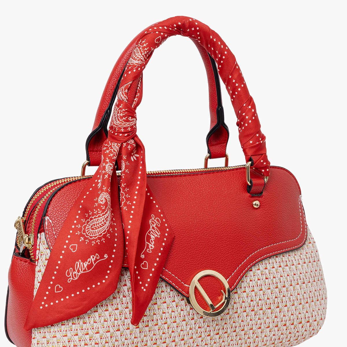 Sac bowling rouge Sade