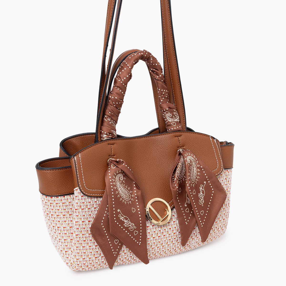 Sac shopper camel Sade