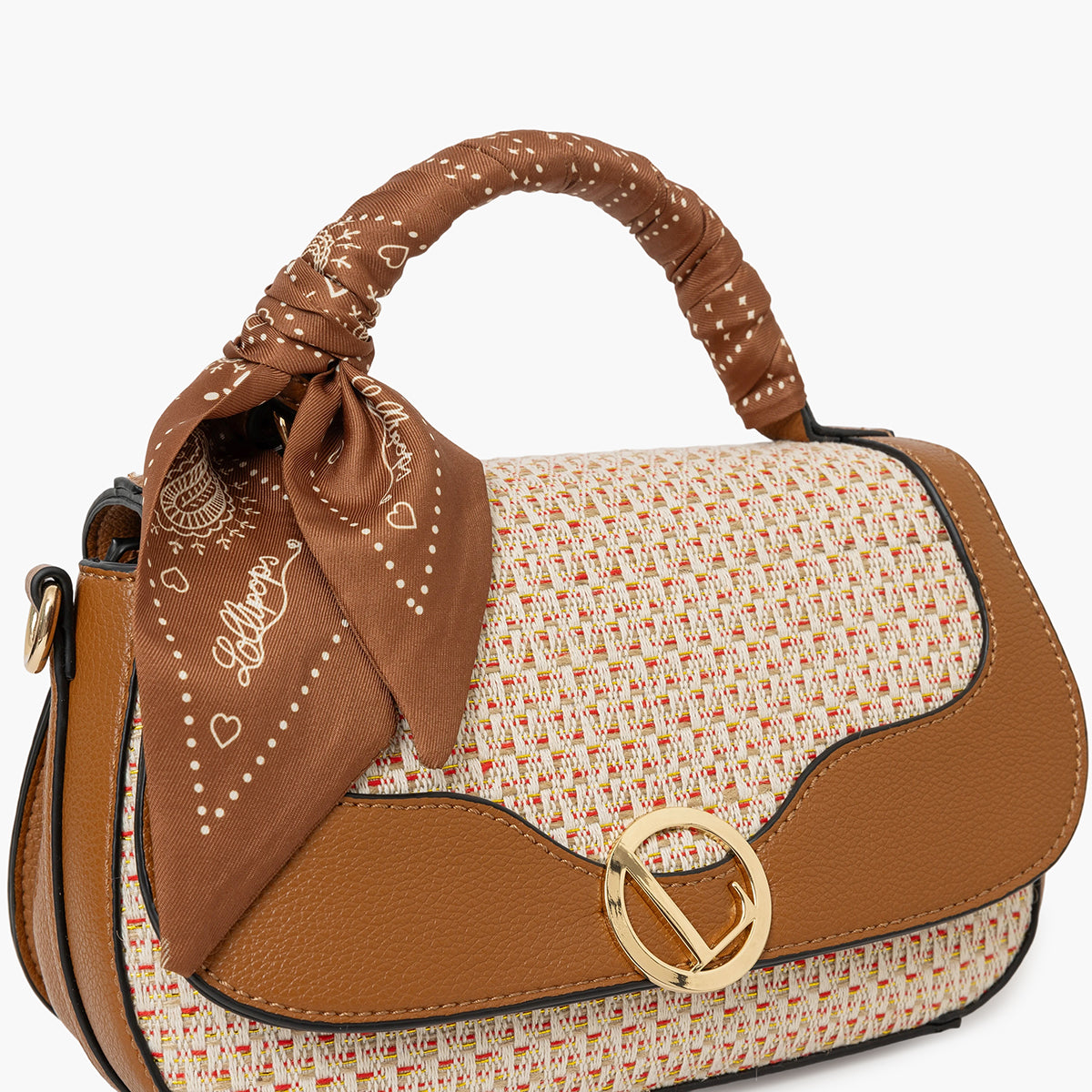 Sac porté épaule camel Sade