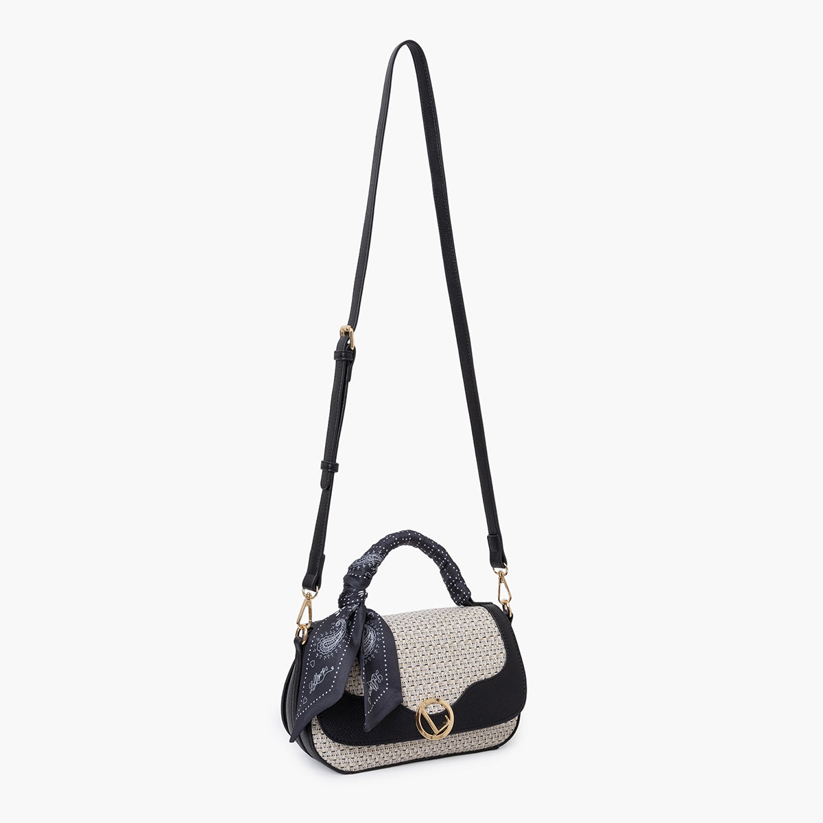 Sac porté épaule noir Sade
