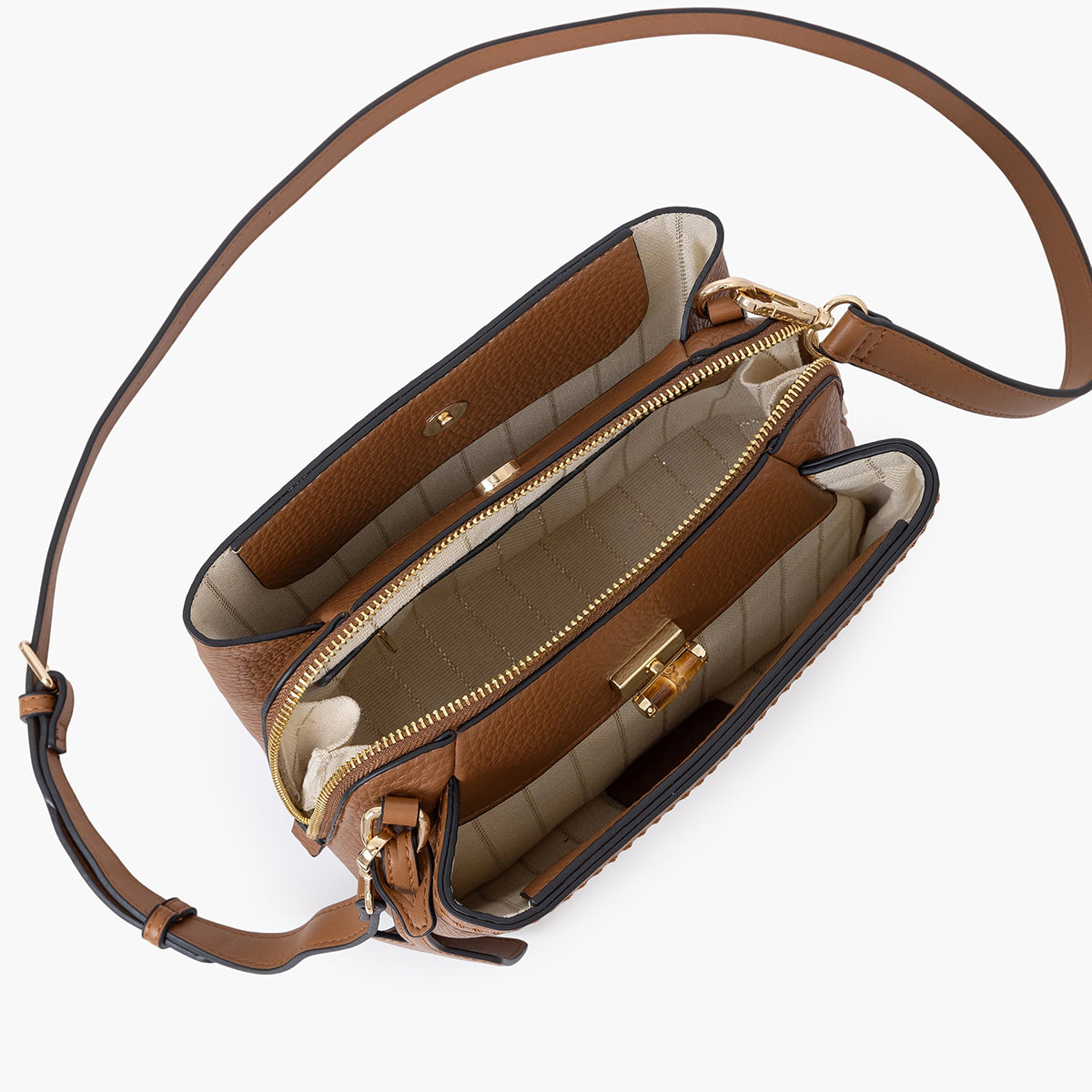 Sac multi poches camel Sham