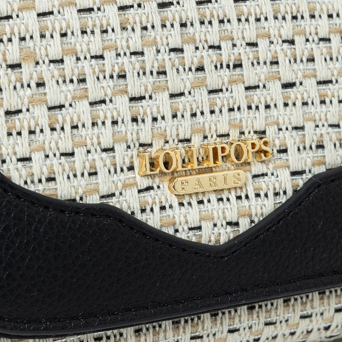 Portefeuille noir Sade