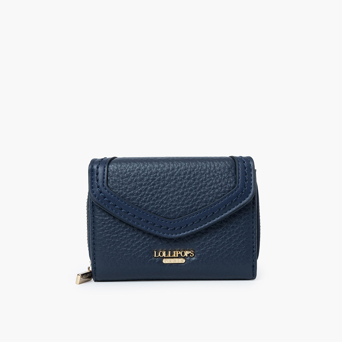 Portefeuille bleu marine Sham