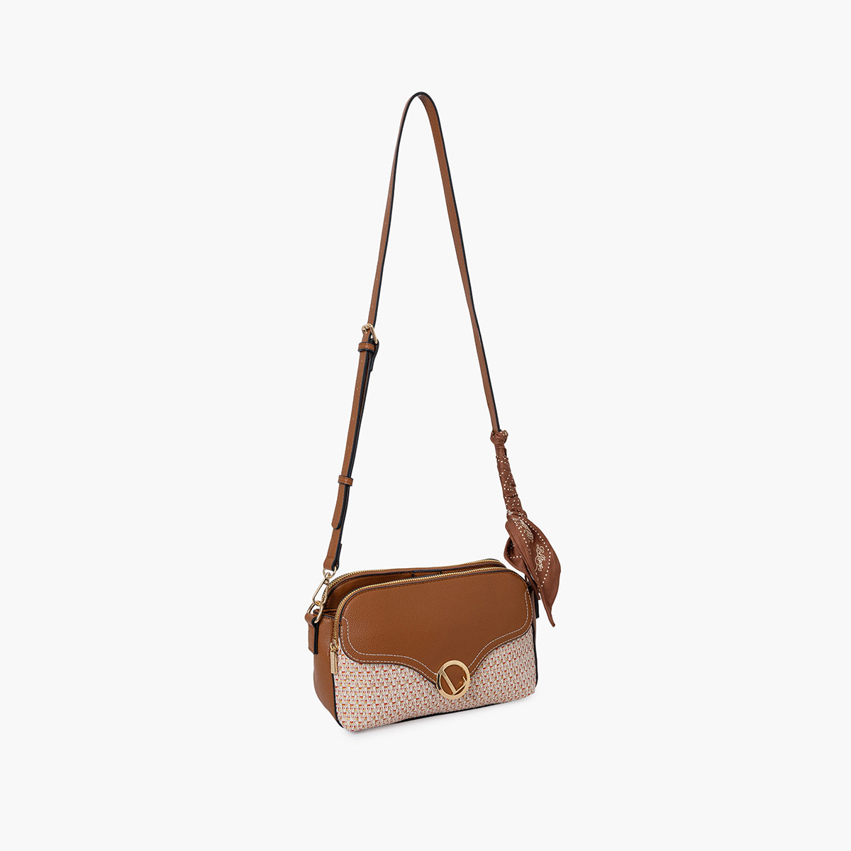Sac multi poches camel Sade