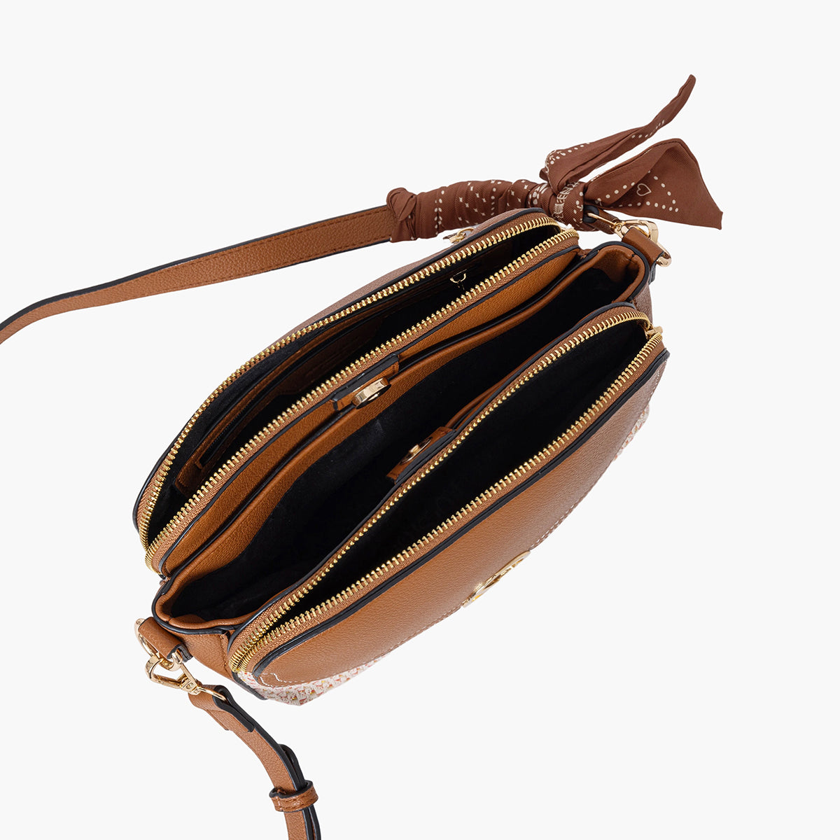 Sac multi poches camel Sade