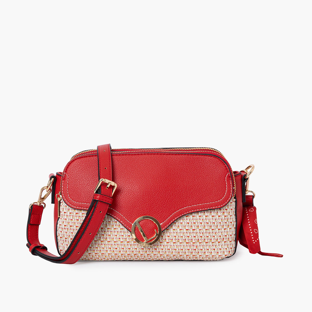 Sac multi poches rouge Sade