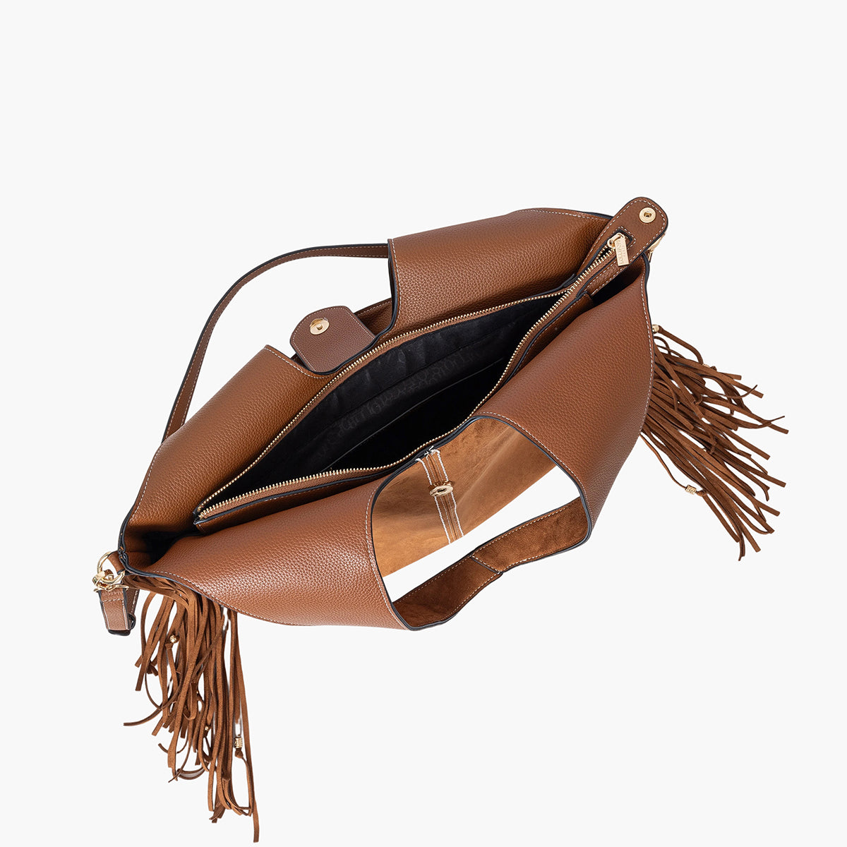 Grand sac shopper camel Sammy