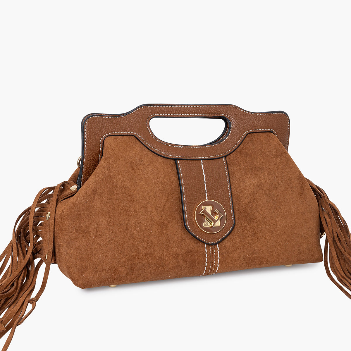 Petit sac shopper camel Sammy