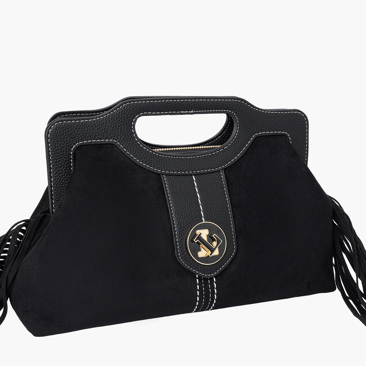 Petit sac shopper noir Sammy