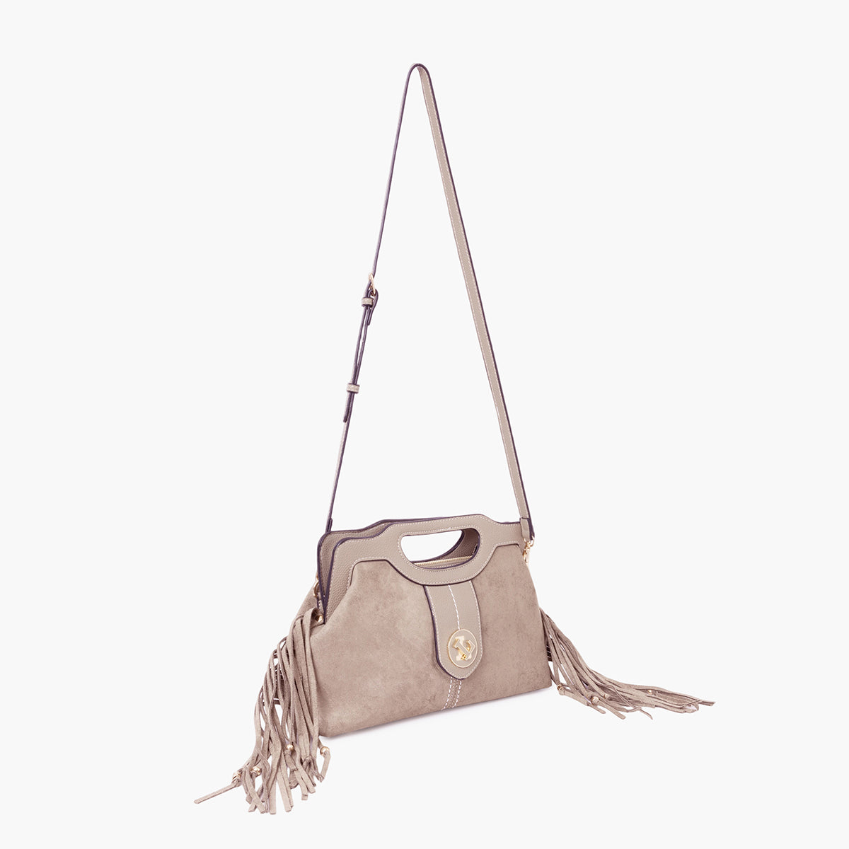 Petit sac shopper nude Sammy