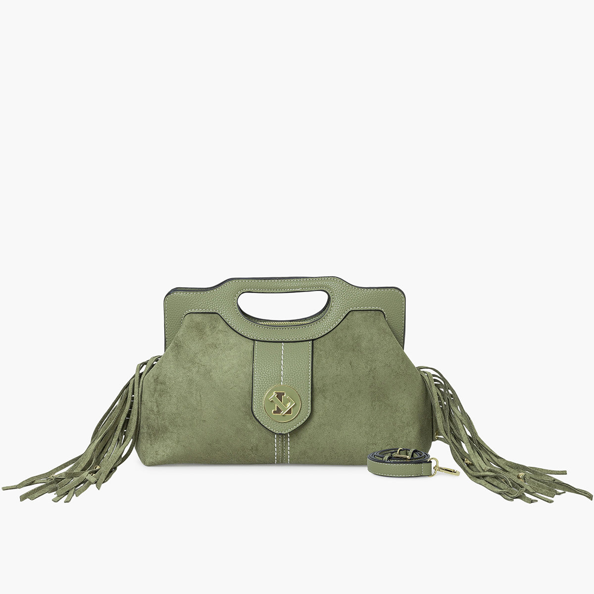 Petit sac shopper kaki Sammy