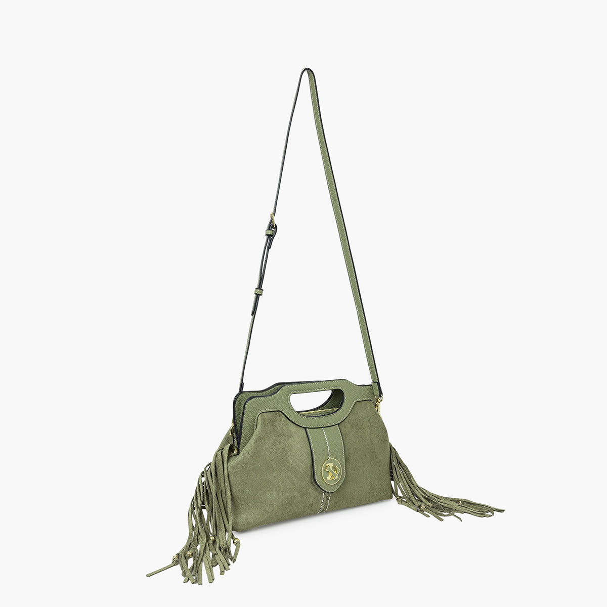 Petit sac shopper kaki Sammy