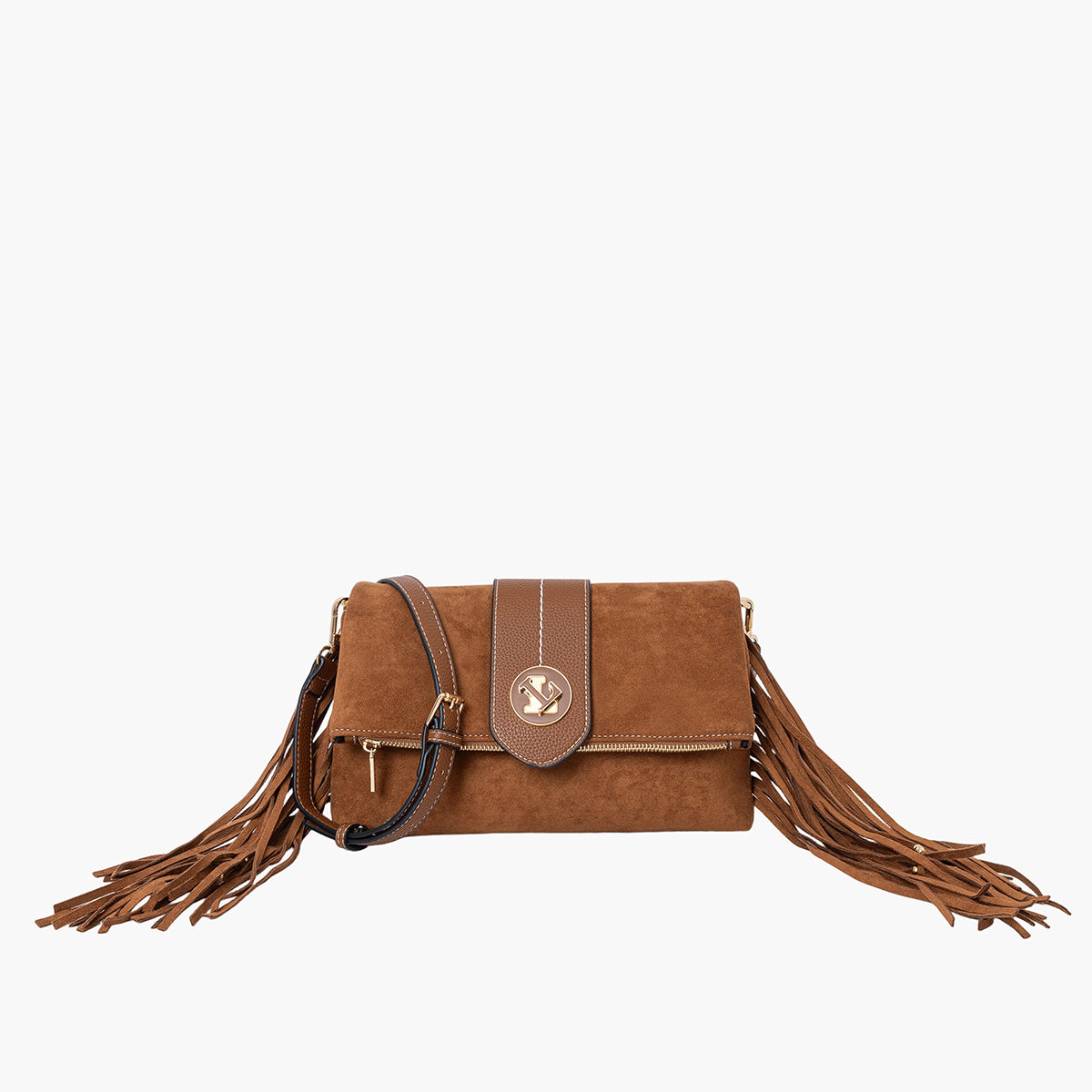 Sac porté épaule camel Sammy
