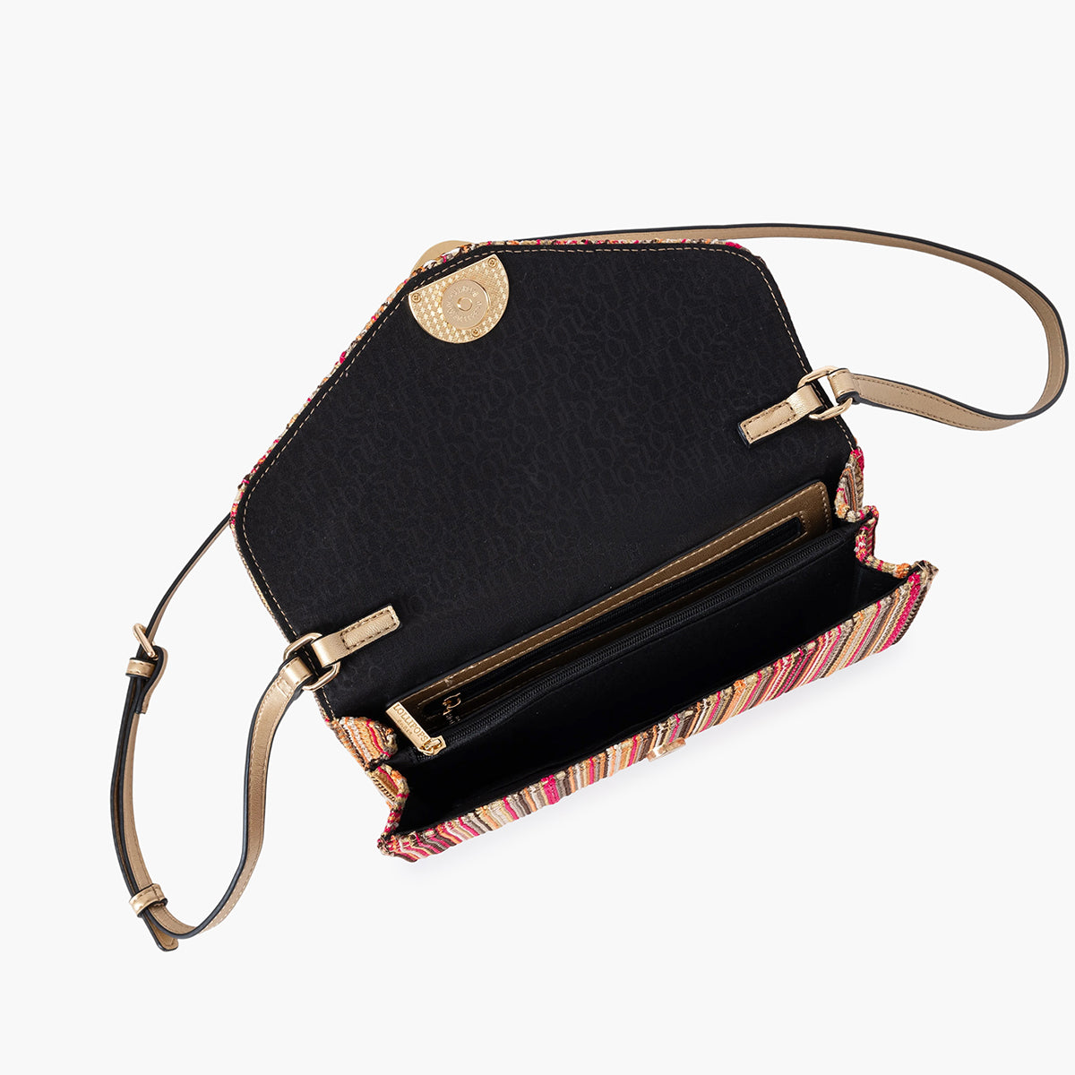 Pochette orange Sanjay