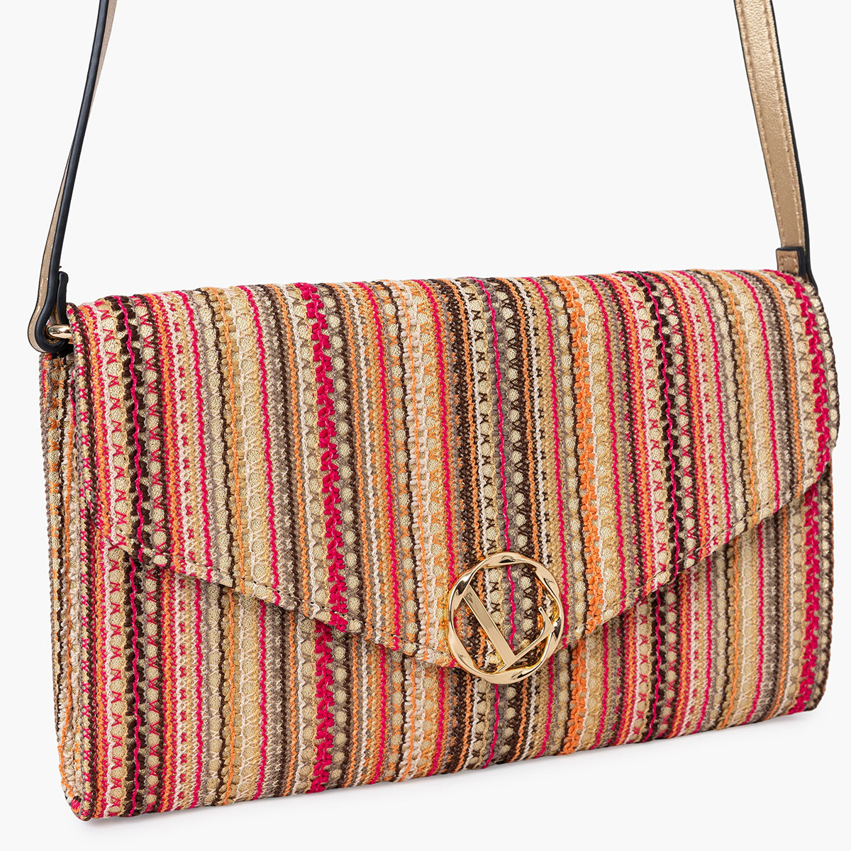 Pochette orange Sanjay