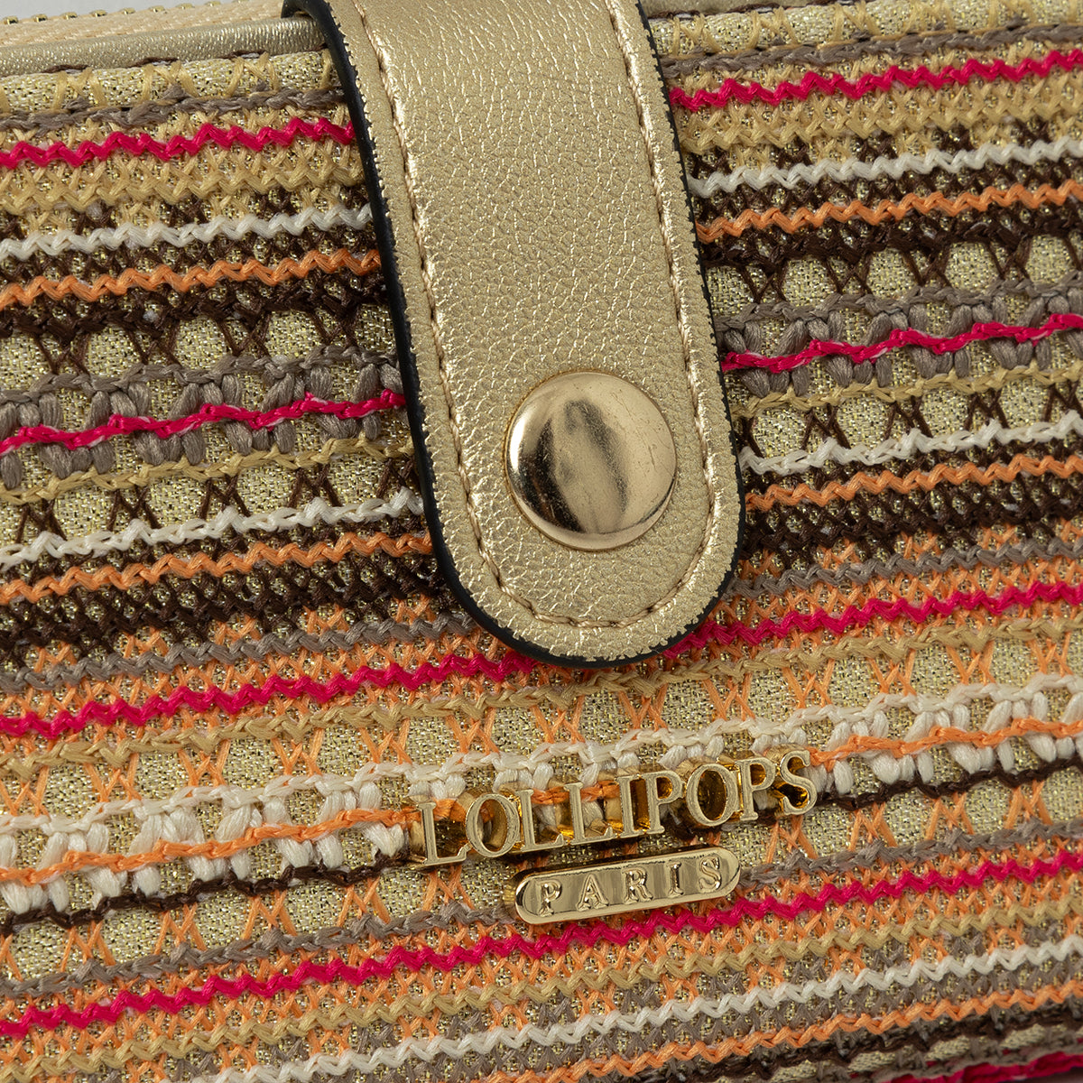 Portefeuille orange Sanjay