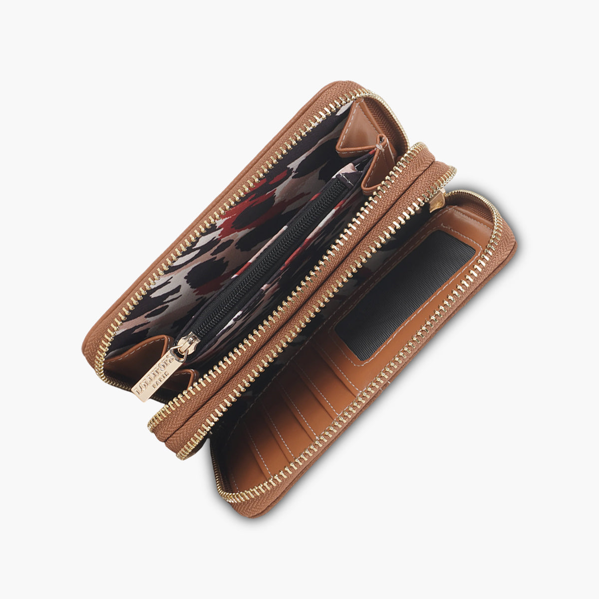 Portefeuille camel Shirley