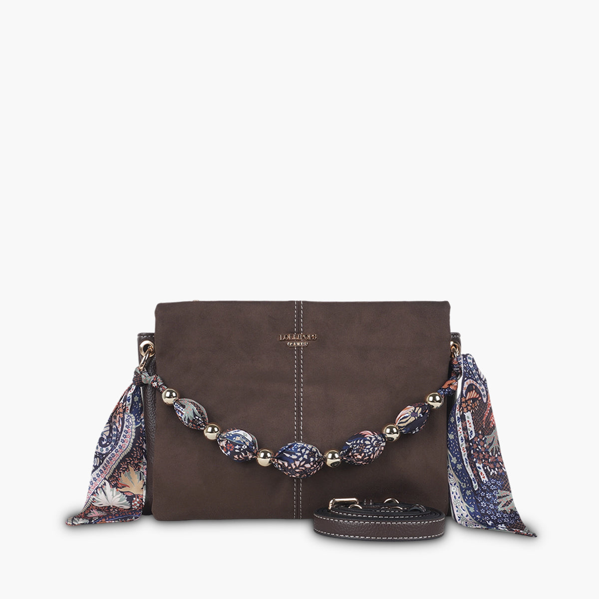 Sac multi poches marron Shirley