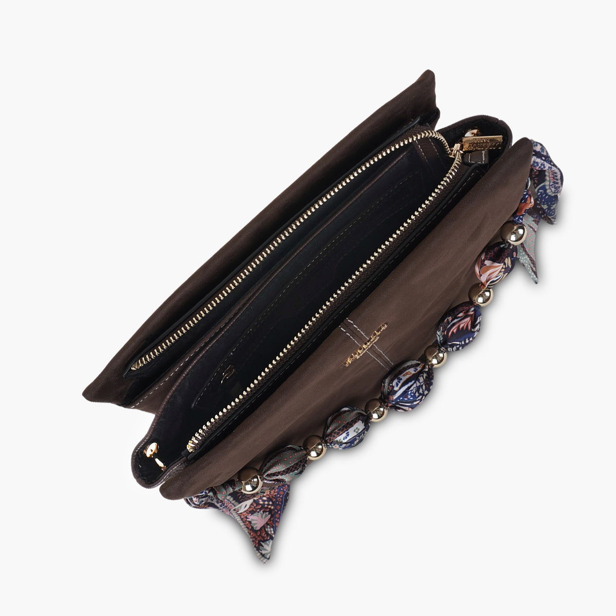 Sac multi poches marron Shirley