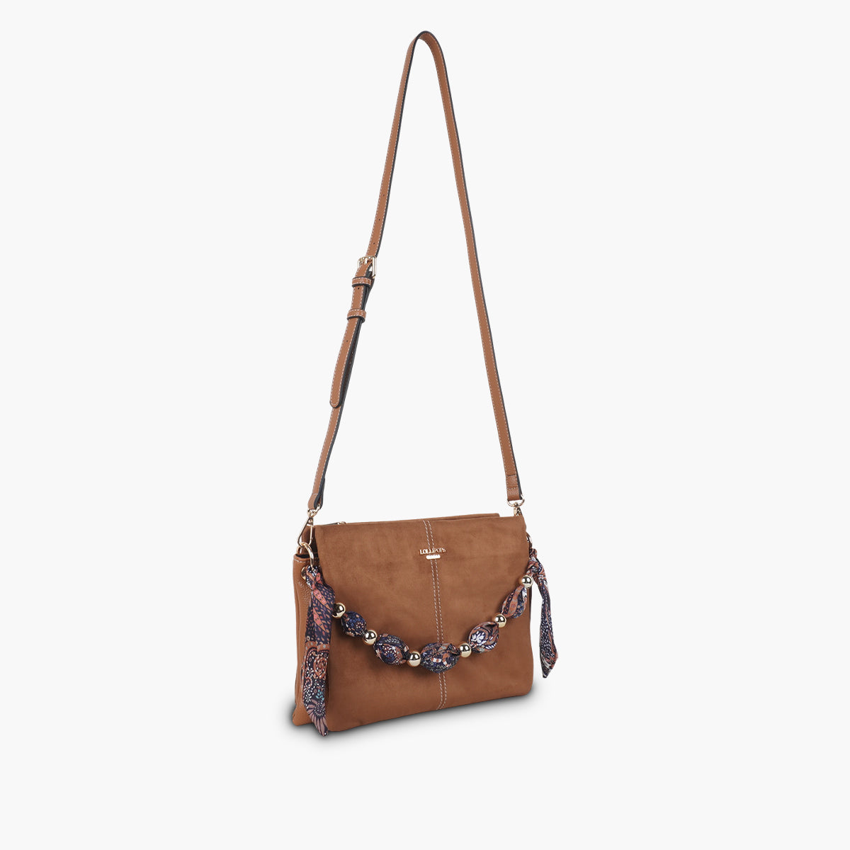 Sac multi poches camel Shirley