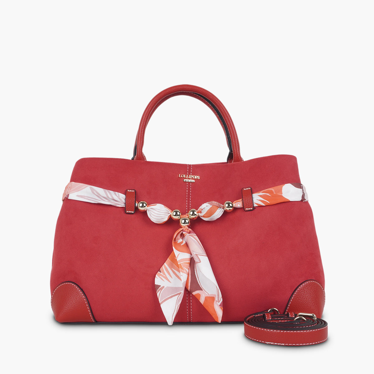 Sac shopper rouge Shirley
