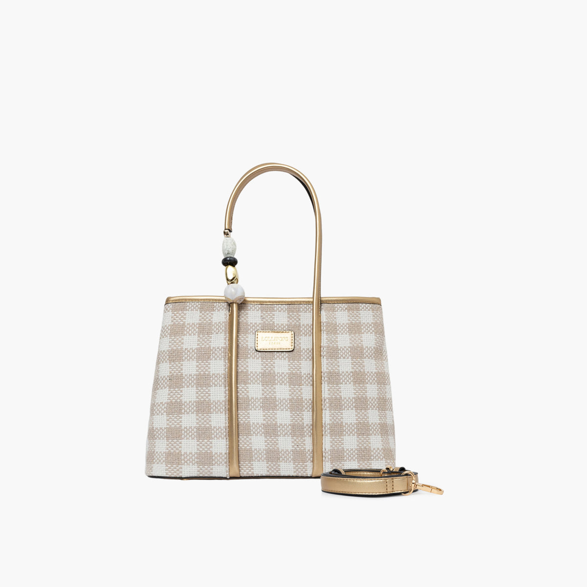 Sac shopper beige Samantha