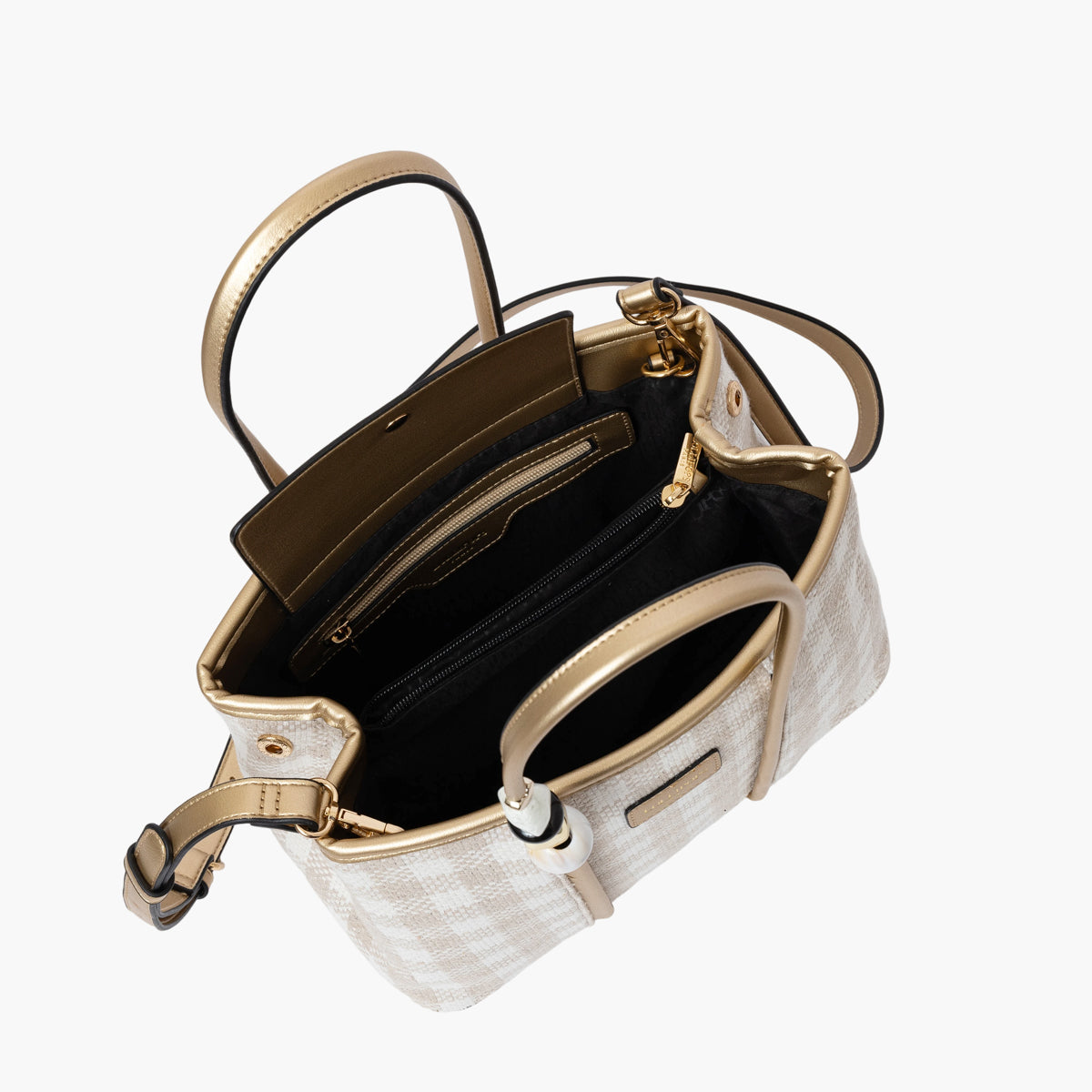 Sac shopper beige Samantha