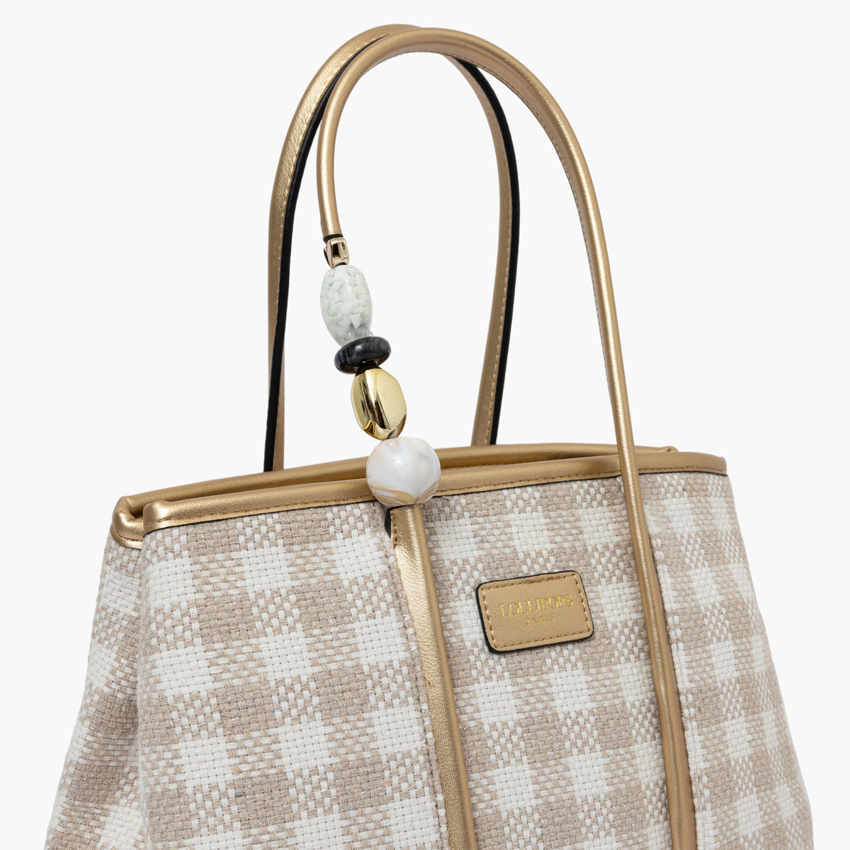 Sac shopper beige Samantha