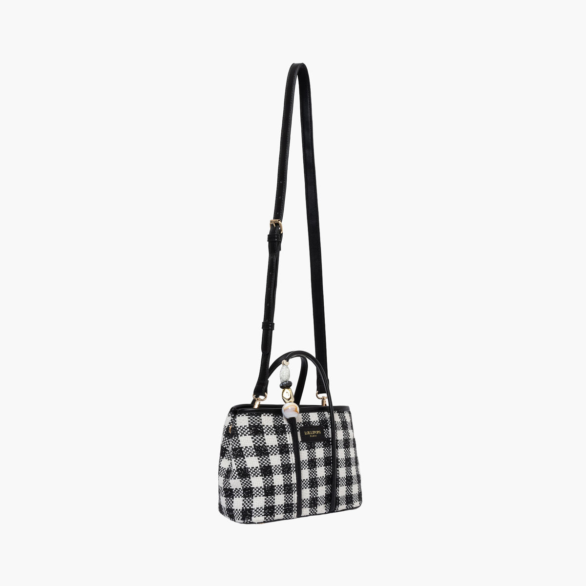 Petit sac shopper noir Samantha
