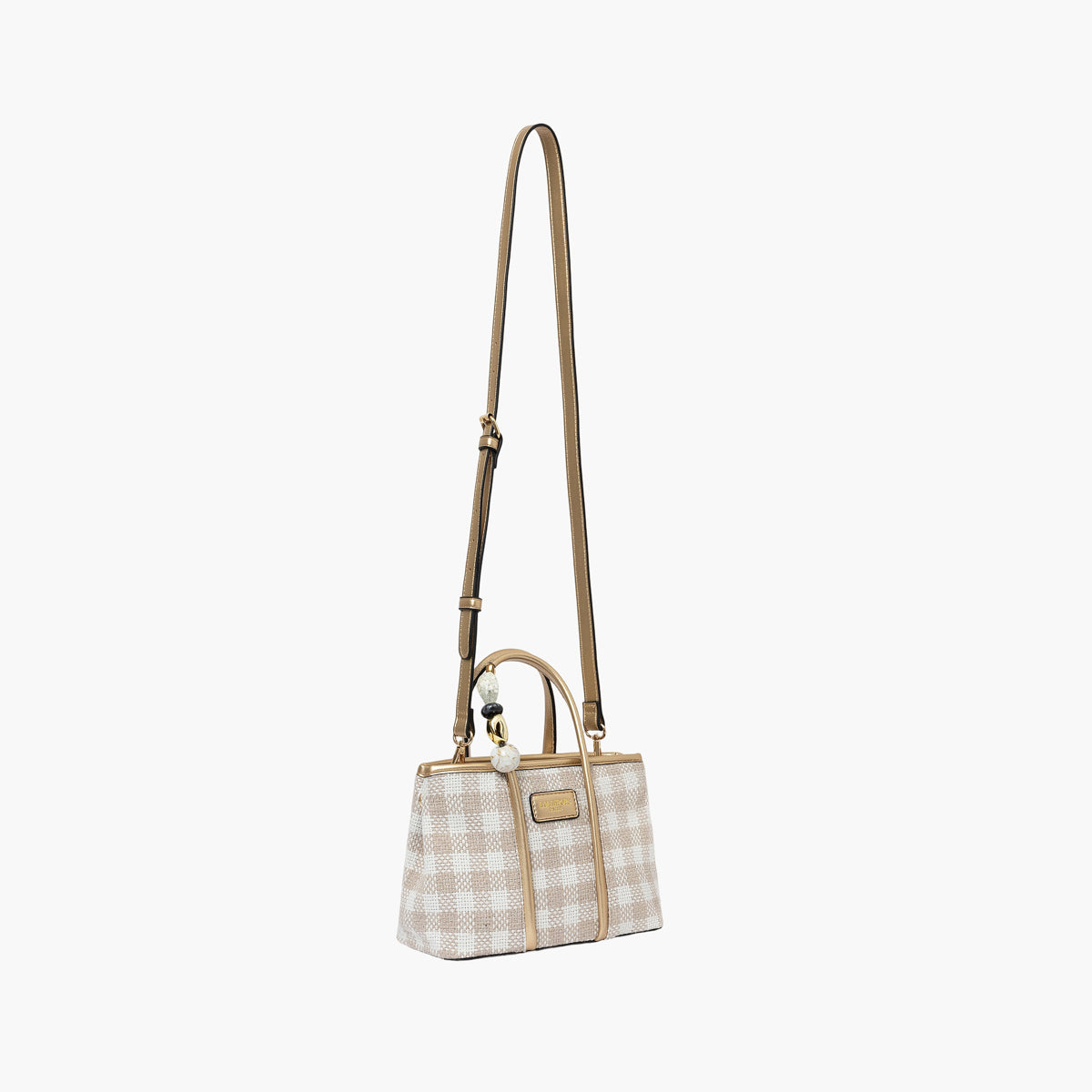 Petit sac shopper beige Samantha