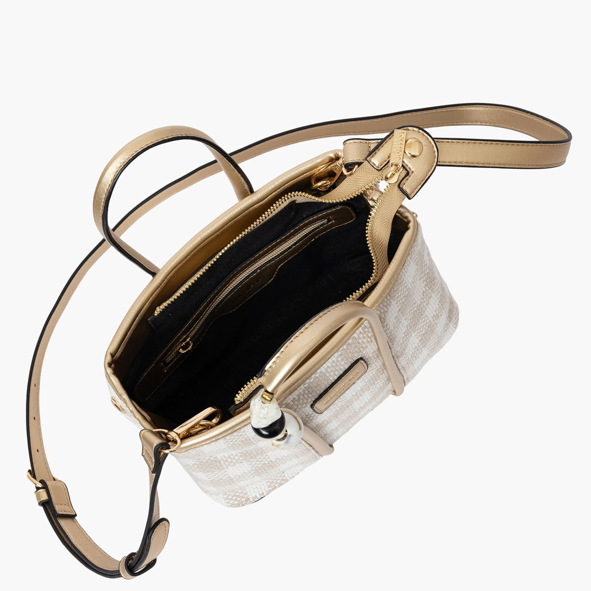 Petit sac shopper beige Samantha