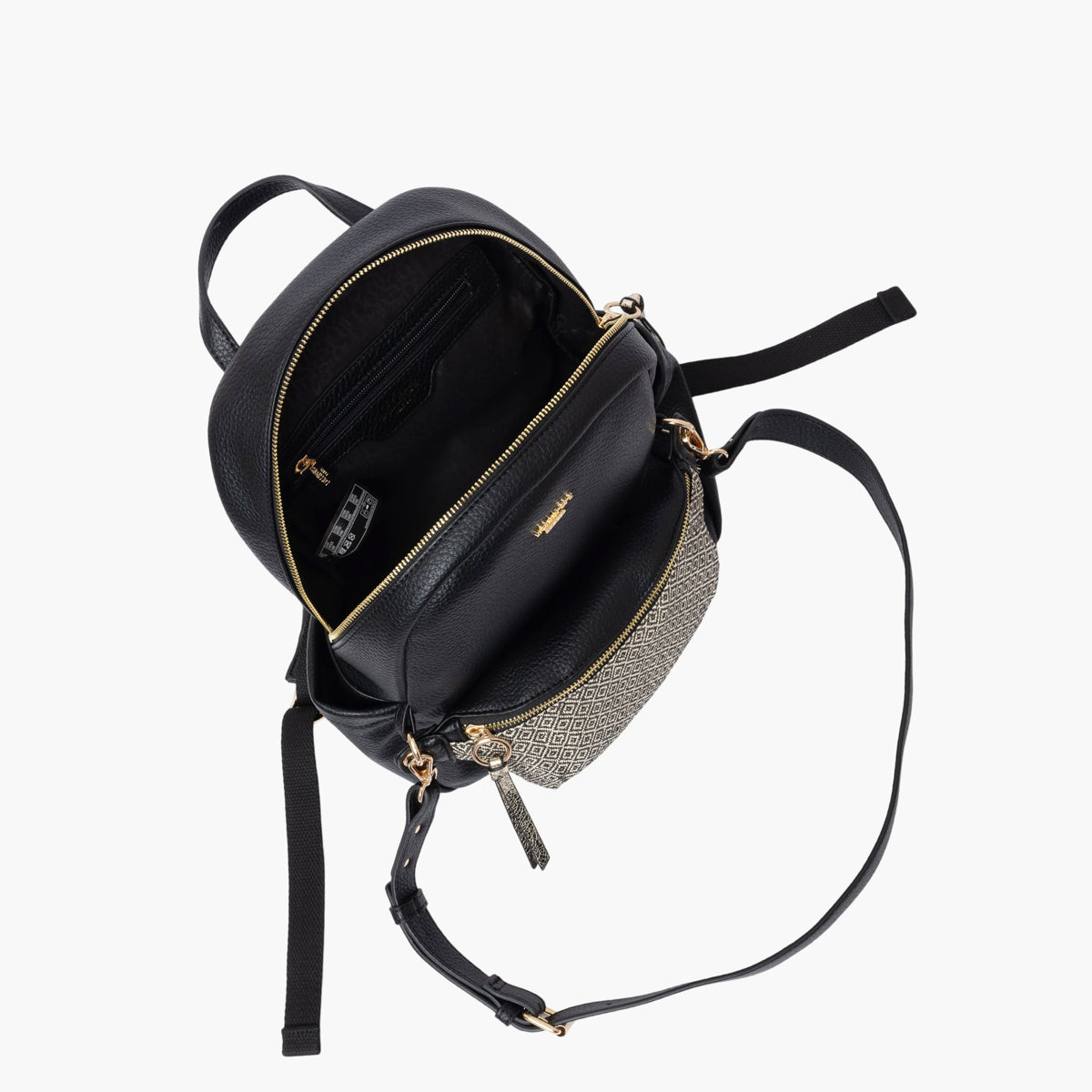 Sac à dos noir Severina