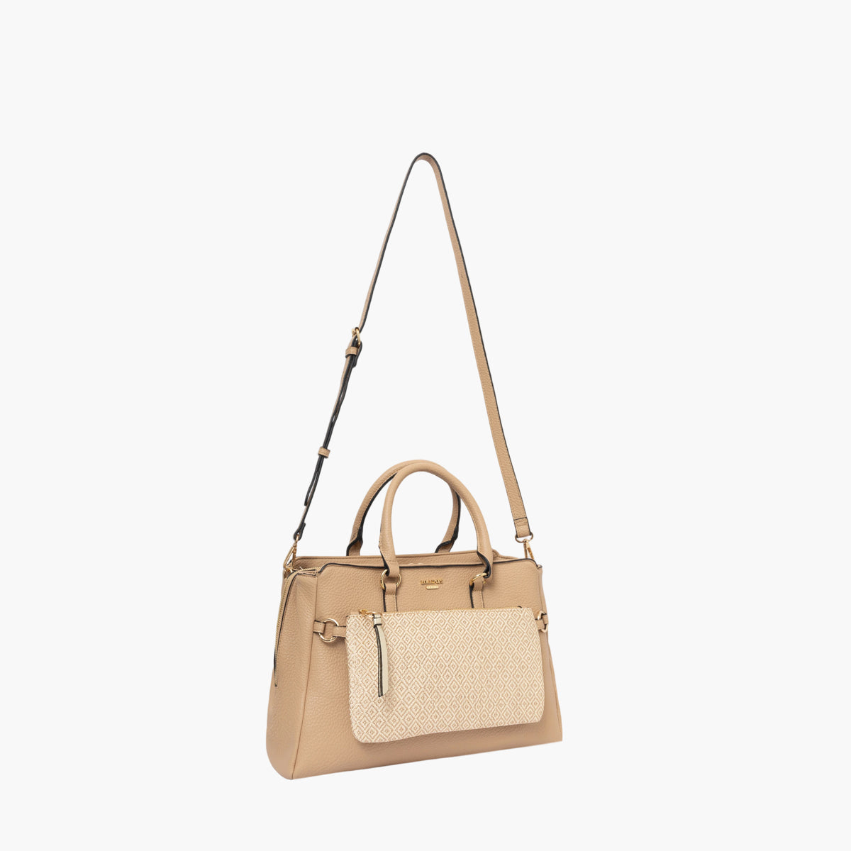 Grand sac shopper nude Severina