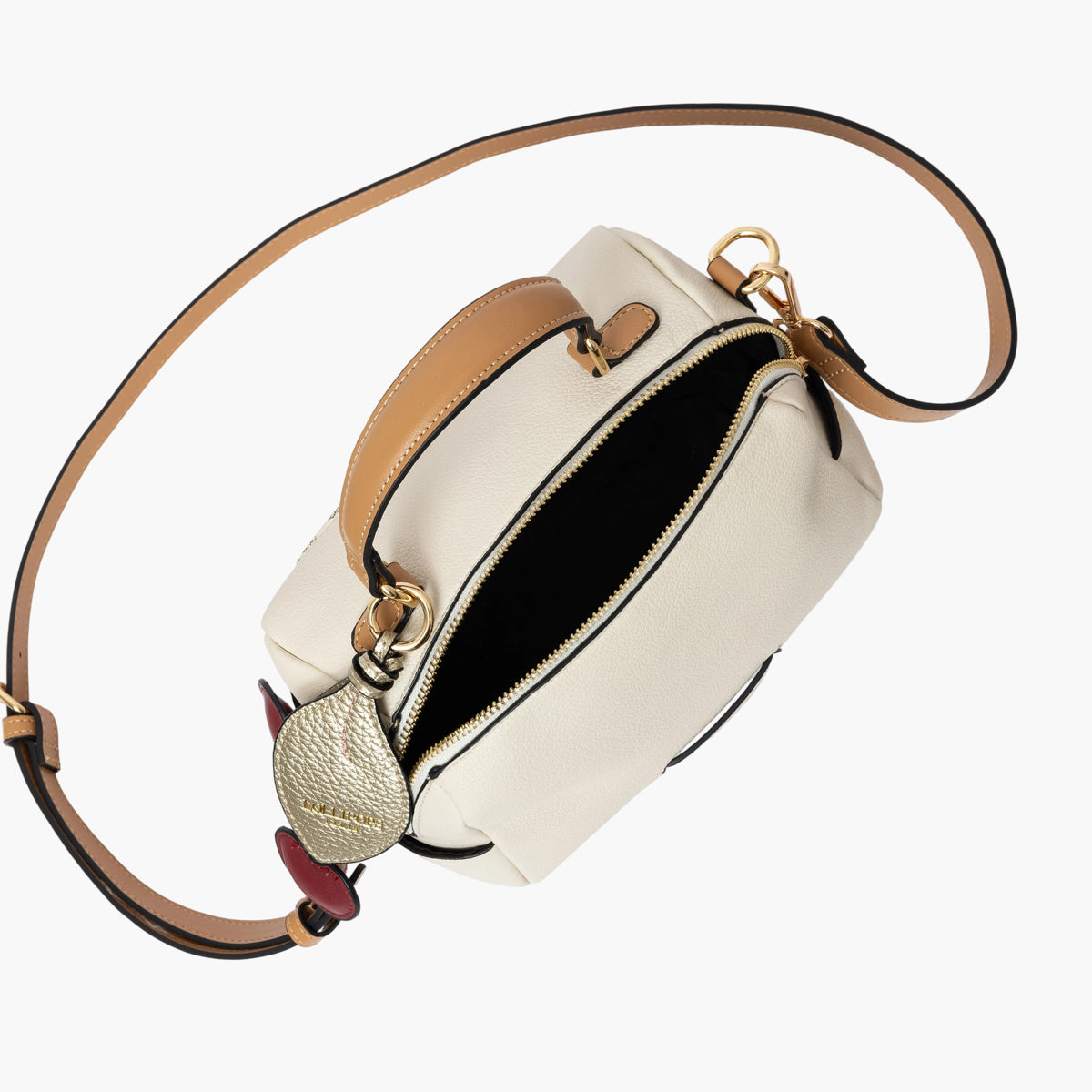 Petit sac bowling ivoire Sian