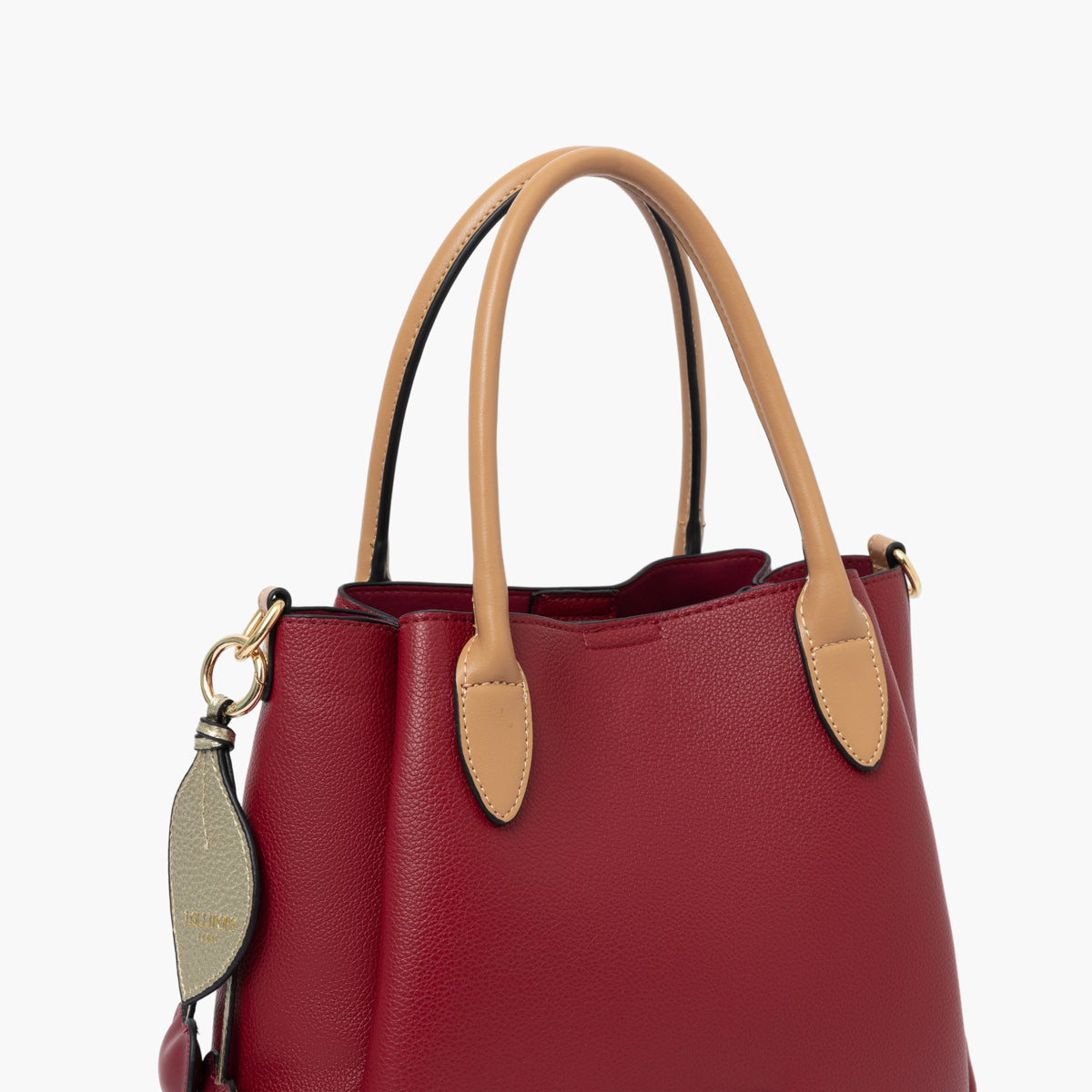 Sac shopper rouge Sian