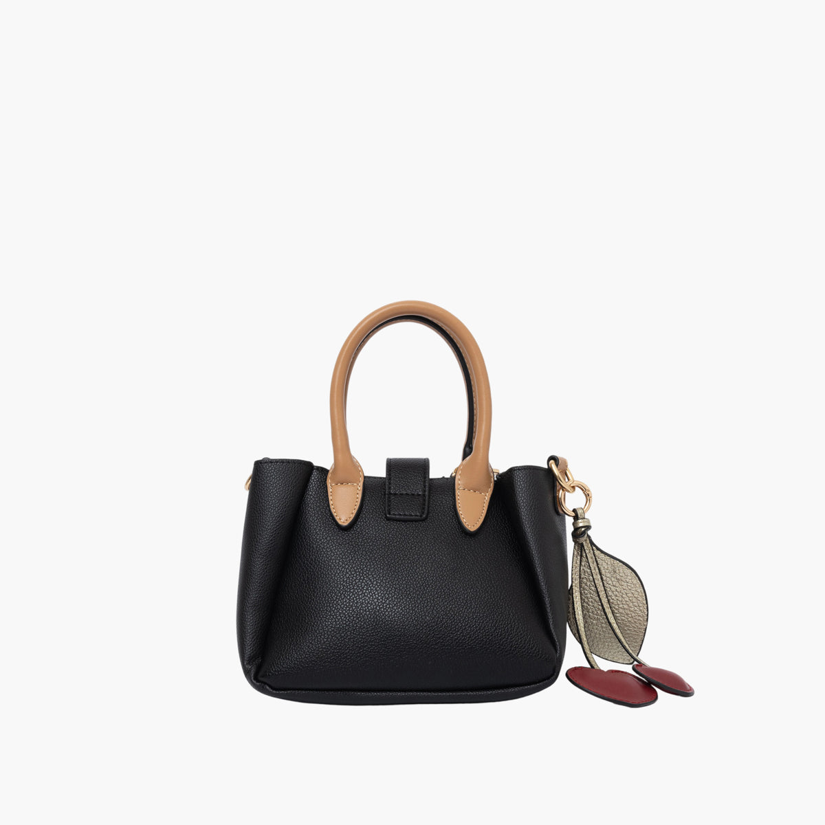 Petit sac shopper noir Sian