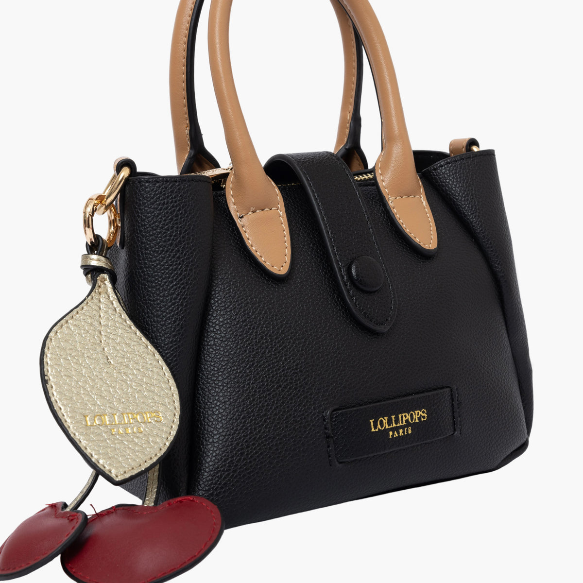 Petit sac shopper noir Sian