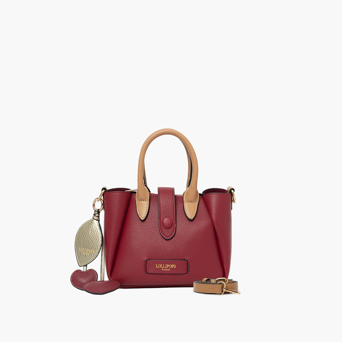 Petit sac shopper rouge Sian