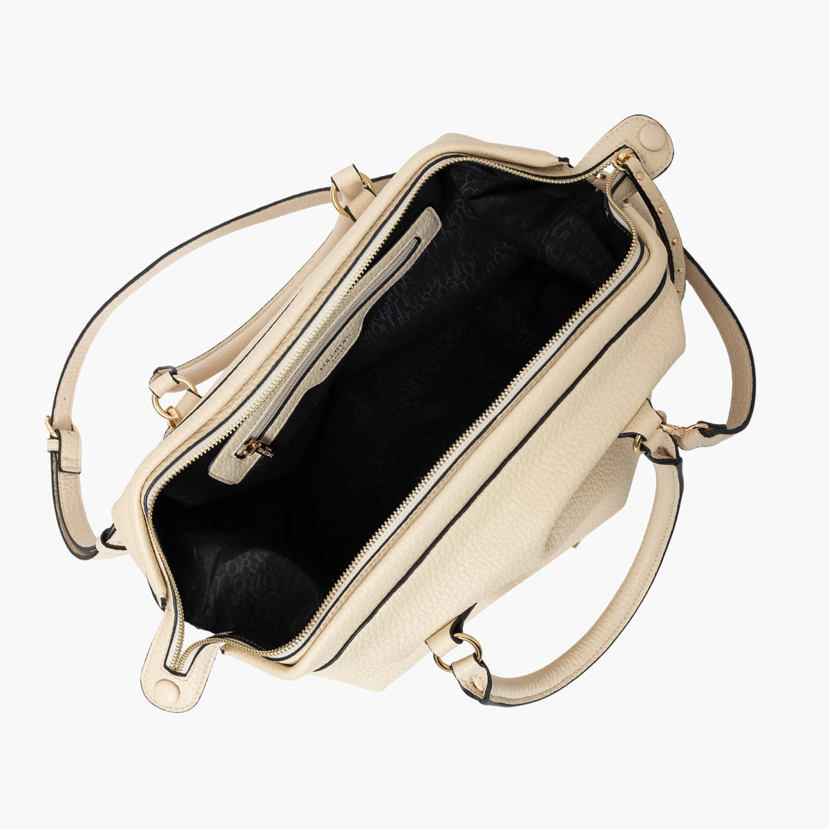 Grand sac bowling écru Soni