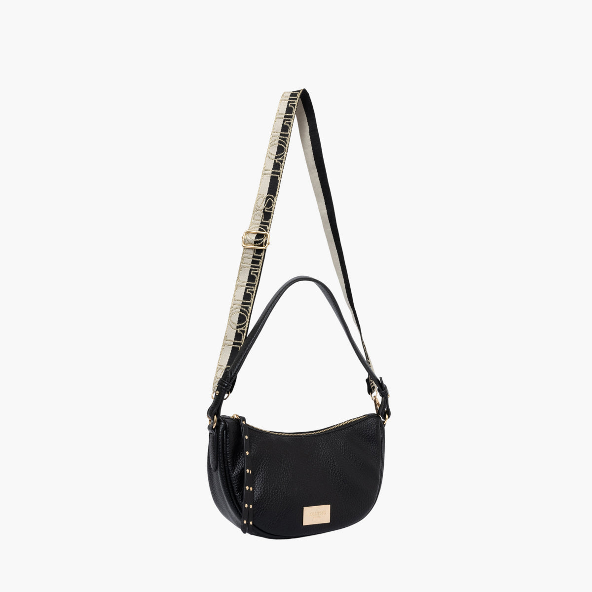 Petit sac porté épaule noir Soni