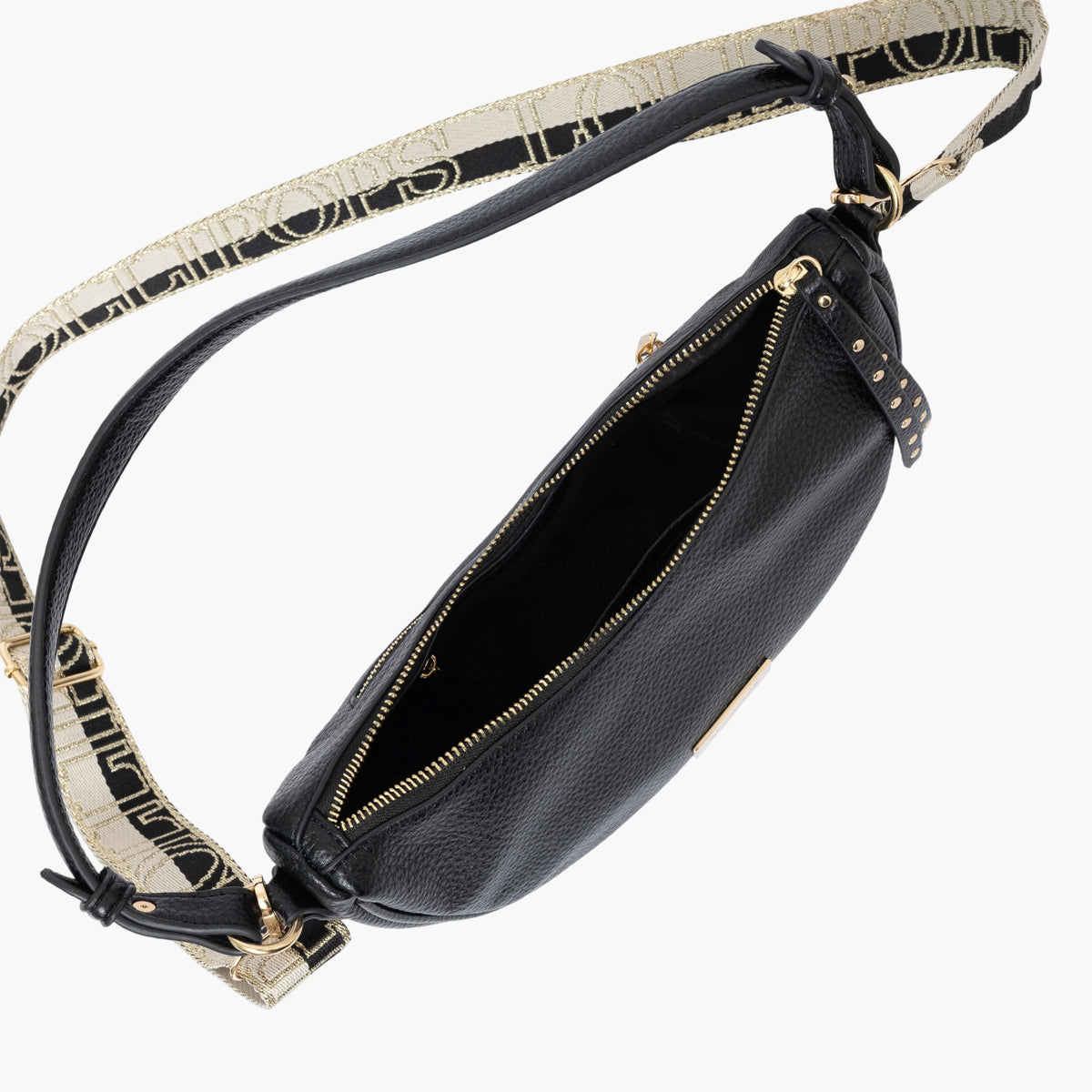 Petit sac porté épaule noir Soni